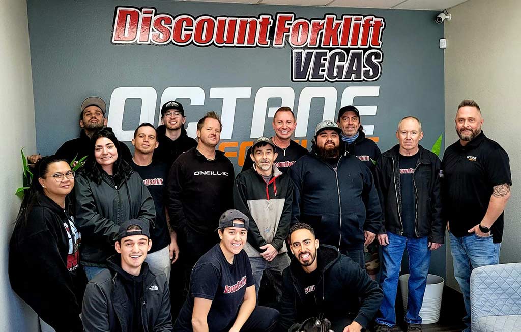 Vegas team group photo